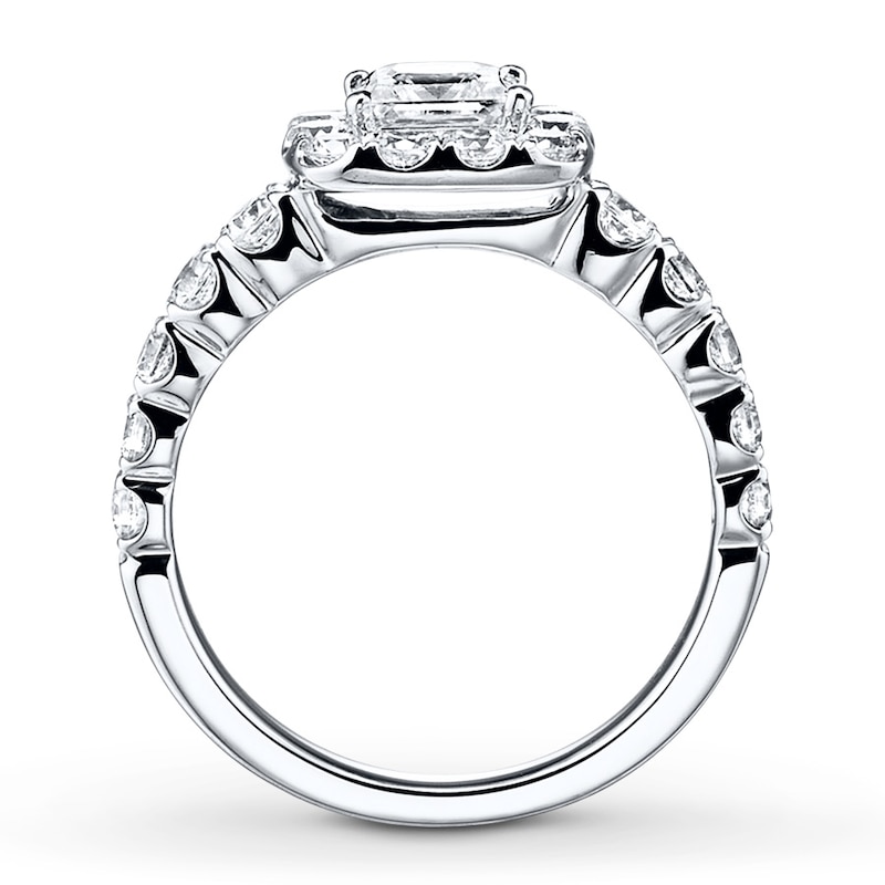 Main Image 2 of Now + Forever Diamond Engagement Ring 1-5/8 ct tw Princess-cut 14K Gold