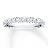 Thumbnail Image 0 of Diamond Wedding Band 5/8 ct tw Round-cut 14K White Gold