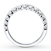 Thumbnail Image 1 of Diamond Wedding Band 5/8 ct tw Round-cut 14K White Gold