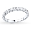 Thumbnail Image 3 of Diamond Wedding Band 5/8 ct tw Round-cut 14K White Gold