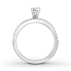 Thumbnail Image 1 of Diamond Engagement Ring 1/2 ct tw Round-cut 14K White Gold