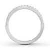 Thumbnail Image 1 of Diamond Wedding Band 1/5 ct tw Round-cut 14K White Gold