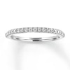 Thumbnail Image 0 of Diamond Wedding Band 1/5 ct tw Round-cut 14K White Gold