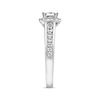 Thumbnail Image 2 of Diamond Engagement Ring 5/8 ct tw Princess-cut 14K White Gold
