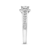 Thumbnail Image 1 of Diamond Engagement Ring 5/8 ct tw Princess-cut  14K White Gold