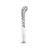 Thumbnail Image 2 of Radiant Reflections Wedding Ring 1/4 ct tw Diamonds 14K Gold