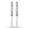 Thumbnail Image 3 of Diamond Wedding Bands 5/8 ct tw Round-cut 14K White Gold