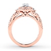 Thumbnail Image 2 of Now + Forever Diamond Engagement Ring 1 ct tw Round-cut 14K Rose Gold
