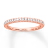 Thumbnail Image 0 of Diamond Wedding Band 1/6 ct tw Round-cut 14K Rose Gold