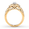Thumbnail Image 1 of Diamond Engagement Ring 1 ct tw Round-cut 14K Yellow Gold