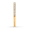 Thumbnail Image 3 of Now + Forever Diamond Wedding Band 1/6 ct tw Round-cut 14K Yellow Gold