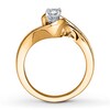 Thumbnail Image 1 of Diamond Engagement Ring 3/4 ct tw Round-cut 14K Two-Tone Gold