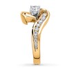 Thumbnail Image 2 of Diamond Engagement Ring 3/4 ct tw Round-cut 14K Two-Tone Gold
