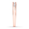 Thumbnail Image 3 of Now + Forever Diamond Wedding Band 1/4 ct tw Princess-cut 14K Rose Gold