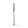 Thumbnail Image 2 of Now + Forever Diamond Wedding Band 1/8 ct tw Round-cut 10K White Gold