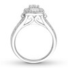 Thumbnail Image 1 of Diamond Engagement Ring 3/8 ct tw Round-cut 10K White Gold