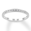 Thumbnail Image 0 of Diamond Wedding Band 1/10 ct tw 10K White Gold