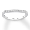 Thumbnail Image 0 of Diamond Wedding Band 1/20 ct tw 10K White Gold