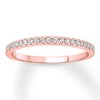 Thumbnail Image 1 of Now + Forever Diamond Wedding Band 1/6 Carat tw 10K Rose Gold