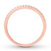 Thumbnail Image 2 of Now + Forever Diamond Wedding Band 1/6 Carat tw 10K Rose Gold