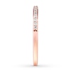 Thumbnail Image 3 of Diamond Wedding Band 1/6 ct tw 14K Rose Gold