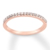 Thumbnail Image 4 of Diamond Wedding Band 1/6 ct tw 14K Rose Gold