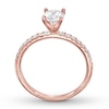 Thumbnail Image 2 of Now + Forever Diamond Engagement Ring 3/4 ct tw Round-cut 14K Rose Gold