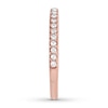 Thumbnail Image 3 of Diamond Wedding Band 1/5 ct tw 14K Rose Gold