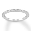 Thumbnail Image 0 of Diamond Wedding Band 1/20 ct tw 10K White Gold
