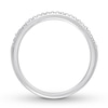 Thumbnail Image 2 of Diamond Wedding Band 1/20 ct tw 10K White Gold