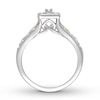 Thumbnail Image 2 of Diamond Engagement Ring 1/5 ct tw Round-cut 10K Two-Tone Gold