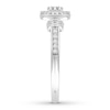 Thumbnail Image 1 of Diamond Engagement Ring 1/3 ct tw Round-cut 10K White Gold