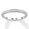 Thumbnail Image 0 of Diamond Wedding Band 1/8 ct tw 10K White Gold