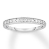 Thumbnail Image 1 of Now + Forever Diamond Wedding Band 1/8 ct tw 10K White Gold