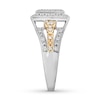 Thumbnail Image 3 of Now + Forever Diamond Engagement Ring 1/2 ct tw Princess & Round 14K Gold