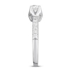 Diamond Engagement Ring 3/4 ct tw Round-cut 14K White Gold