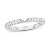 Thumbnail Image 0 of Diamond Wedding Band 1/4 ct tw Round-cut 14K White Gold