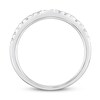 Diamond Wedding Band 1/4 ct tw Round-cut 14K White Gold