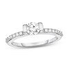 Thumbnail Image 0 of Diamond Engagement Ring 3/4 ct tw Round-cut 14K White Gold
