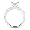Thumbnail Image 1 of Diamond Engagement Ring 3/4 ct tw Round-cut 14K White Gold