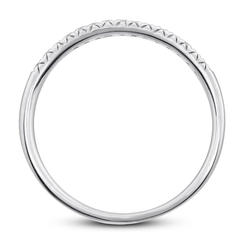 Diamond Wedding Band 1/6 ct tw 14K White Gold