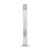 Diamond Wedding Band 1/6 ct tw 14K White Gold