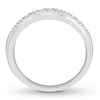 Thumbnail Image 1 of Diamond Wedding Band 1/20 ct tw Round-cut 10K White Gold