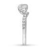 Thumbnail Image 2 of Now + Forever Diamond Wedding Band 1/6 ct tw Round-cut 14K White Gold