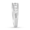 Thumbnail Image 1 of Diamond Wedding Band 1-1/5 ct tw Round-cut 14K White Gold