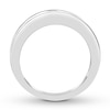 Thumbnail Image 9 of Now + Forever Diamond Wedding Band 1-1/5 ct tw Round-cut 14K White Gold