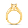 Princess-cut Diamond Engagement Ring 1-7/8 ct tw 14K Yellow Gold