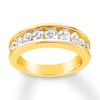 Thumbnail Image 7 of Now + Forever Diamond Wedding Band 1-1/5 ct tw Round-cut 14K Yellow Gold