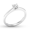 Thumbnail Image 3 of Diamond Solitaire Ring 1/2 Carat Round-cut 14K White Gold