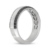 Thumbnail Image 3 of Neil Lane Men's Black Diamond Band 1/2 ct tw 14K White Gold